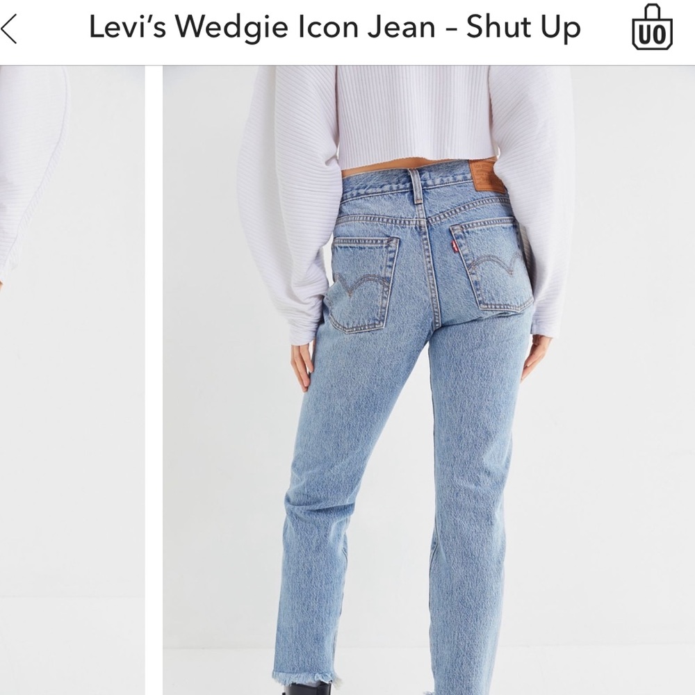 NWOT Levis Wedgie Icon Jean - Shut Up